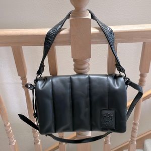 Ted Baker London faux black leather bag-only used once